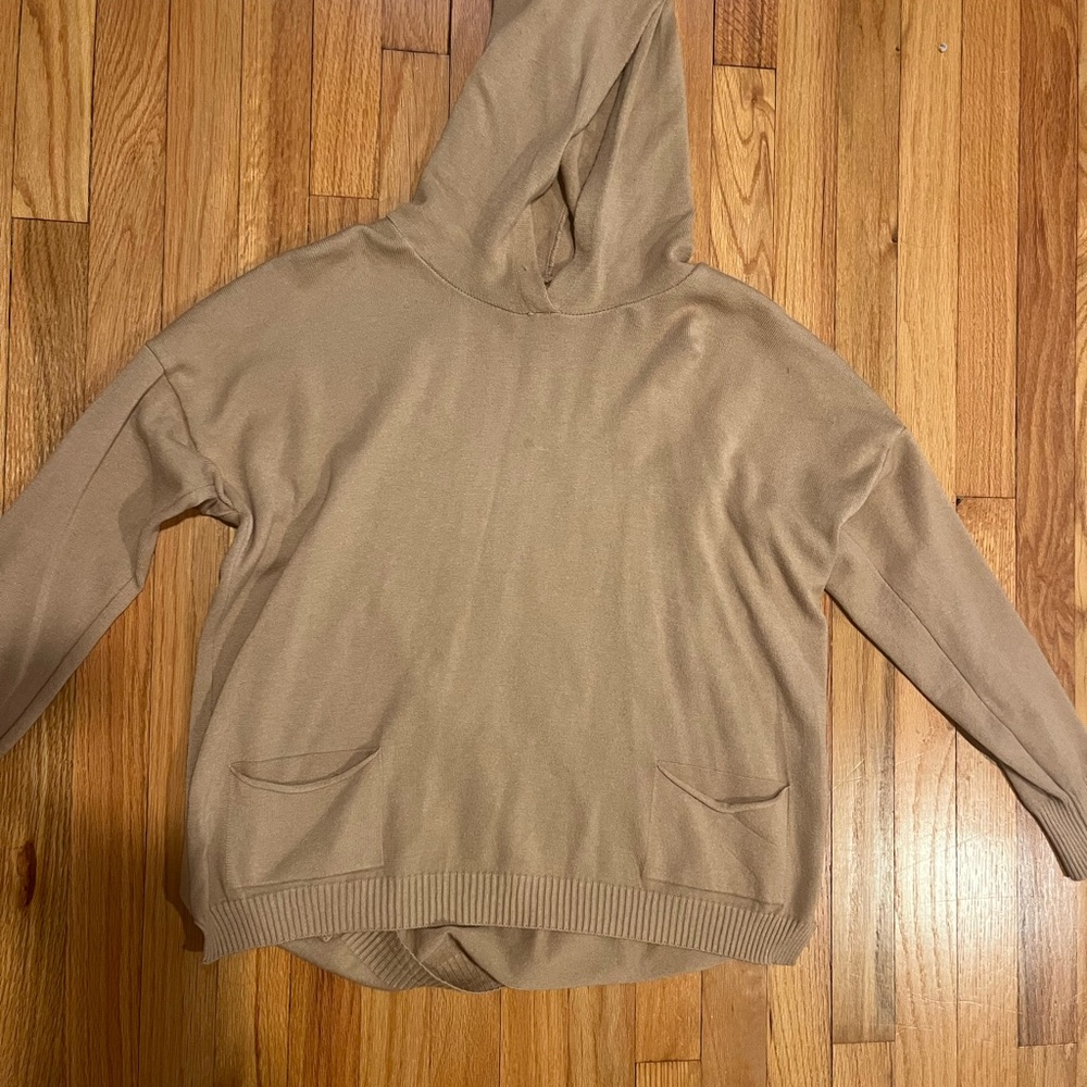 Tan Sweater Hoodie from Twenty5a